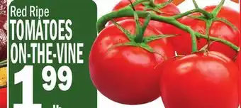 C Town TOMATOES ON-THE-VINE offer