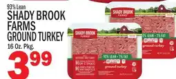 C Town SHADY BROOK FARMS GROUND TURKEY offer