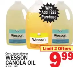 C Town WESSON CANOLA OIL offer