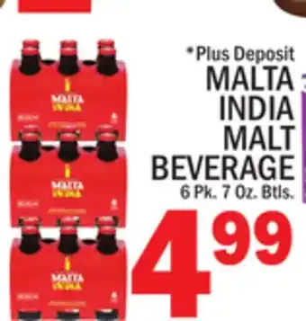 C Town MALTA INDIA MALT BEVERAGE offer