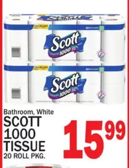 C Town SCOTT 1000 TISSUE offer