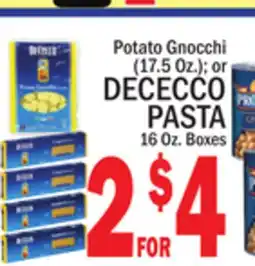 C Town DECECCO PASTA offer