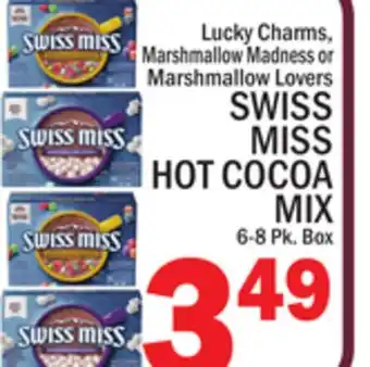 C Town SWISS MISS HOT COCOA MIX offer