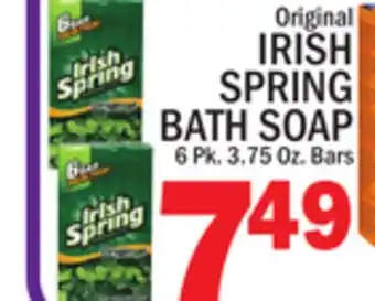 C Town IRISH SPRING BATH SOAP offer