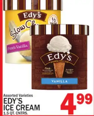 C Town EDY'S ICE CREAM offer