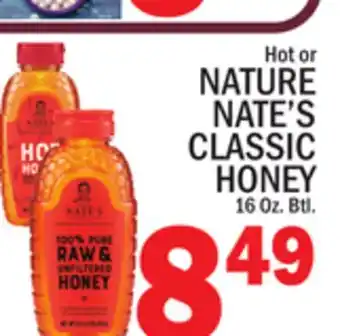 C Town NATURE NATE'S CLASSIC HONEY offer