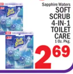 C Town SOFT SCRUB 4-IN-1 TOILET CARE offer