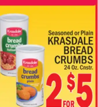 C Town KRASDALE BREAD CRUMBS offer