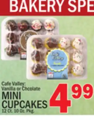 C Town Cafe Valley MINI CUPCAKES offer