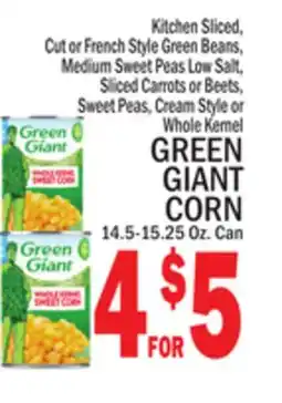 C Town GREEN GIANT CORN offer