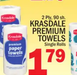 C Town KRASDALE PREMIUM TOWELS offer