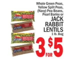 C Town JACK RABBIT LENTILS offer