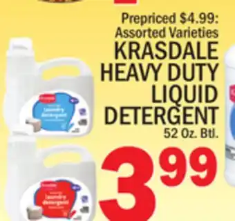 C Town KRASDALE HEAVY DUTY LIQUID DETERGENT offer