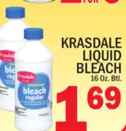 C Town KRASDALE LIQUID BLEACH offer