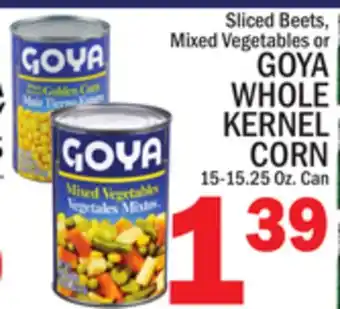 C Town GOYA WHOLE KERNEL CORN offer