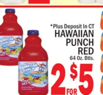 C Town HAWAIIAN PUNCH RED offer