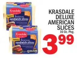 C Town KRASDALE DELUXE AMERICAN SLICES offer