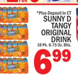 C Town SUNNY D TANGY ORIGINAL DRINK offer