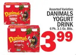 C Town DANIMALS YOGURT DRINK offer