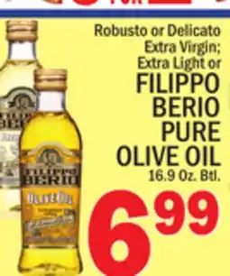 C Town FILIPPO BERIO PURE OLIVE OIL, 16.9 Oz. Btl offer