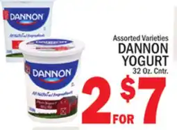 C Town DANNON YOGURT offer