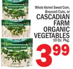 C Town CASCADIAN FARM ORGANIC VEGETABLES offer