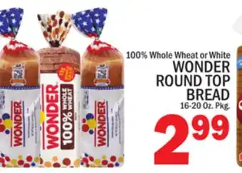 C Town WONDER ROUND TOP BREAD offer