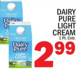 C Town DAIRY PURE LIGHT CREAM offer