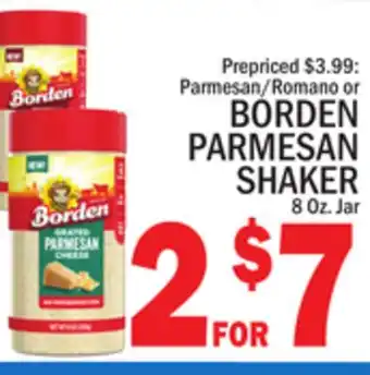 C Town BORDEN PARMESAN SHAKER offer