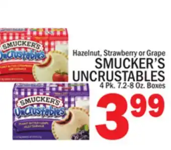 C Town SMUCKER'S UNCRUSTABLES offer