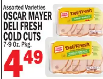 C Town OSCAR MAYER DELI FRESH COLD CUTS offer