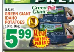 C Town GREEN GIANT IDAHO POTATOES offer