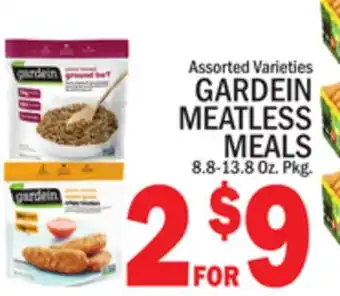 C Town GARDEIN MEATLESS MEALS offer