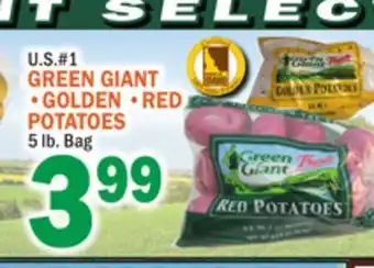 C Town GREEN GIANT GOLDEN, RED POTATOES offer