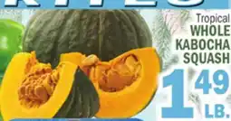 C Town WHOLE KABOCHA SQUASH offer