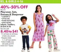 Boscov's Playwear, Sets, Dresses, & Sleepwear offer