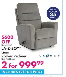 Boscov's LA-Z-BOY Liam Rocker Recliner offer