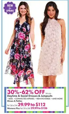 Boscov's Daytime & Social Dresses & Jumpsuits offer