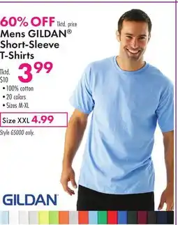 Boscov's Mens GILDAN Short-Sleeve T-Shirts offer