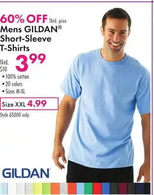 Boscov's Mens GILDAN Short-Sleeve T-Shirts offer