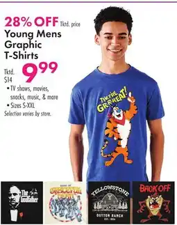 Boscov's Young Mens Graphic T-Shirts offer