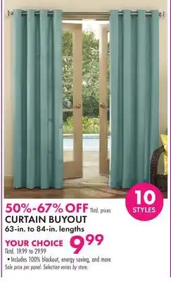 Boscov's CURTAIN BUYOUT offer