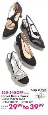 Boscov's Ladies Dress Shoes offer