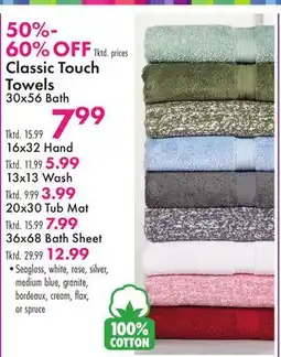 Boscov's Classic Touch Towels offer