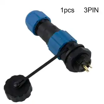 Walmart DAMIFU High quality Waterproof Circular Connector with 2 7 Pins for Panel Mounting 3PIN offer