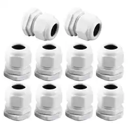 Walmart DAMIFU 10PCS M20*1.5 Cable Glands Cable Feed-Through Waterproof IP68 Cable Entry offer