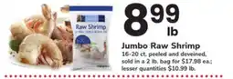 ACME Jumbo Raw Shrimp offer