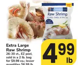 ACME Extra Large Raw Shrimp offer