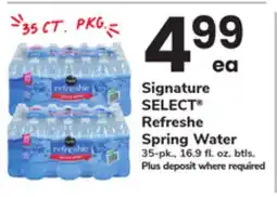 ACME Signature SELECT Refreshe Spring Water offer