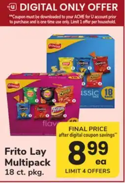 ACME Frito Lay Multipack offer